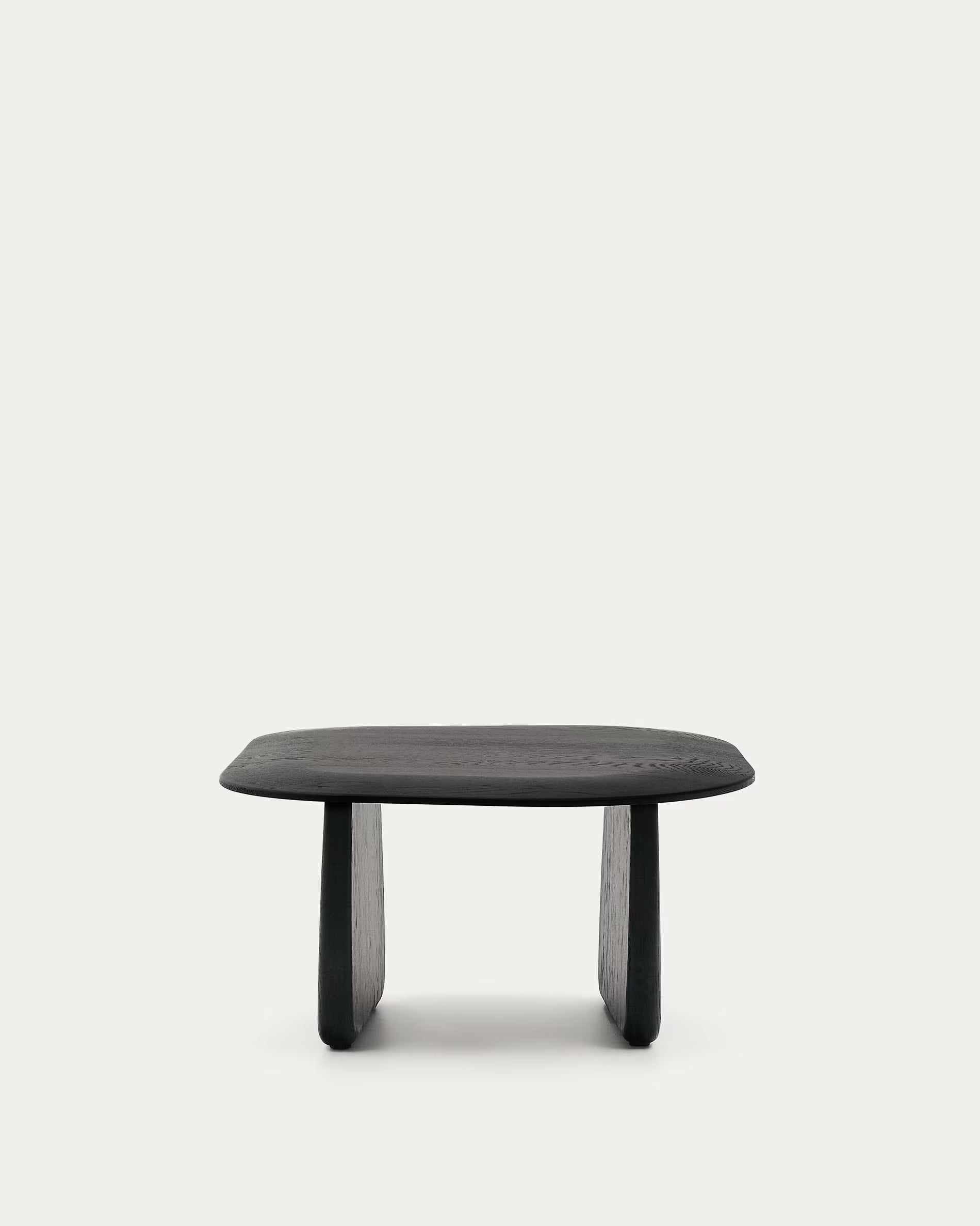 Pirita side table black finish, 71 x 70 cm