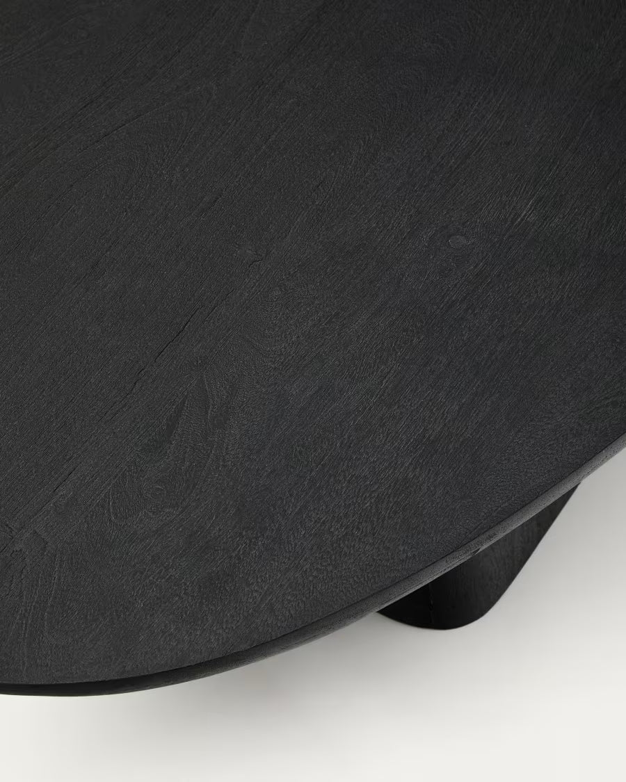 Ovak Coffee Table with black finish.