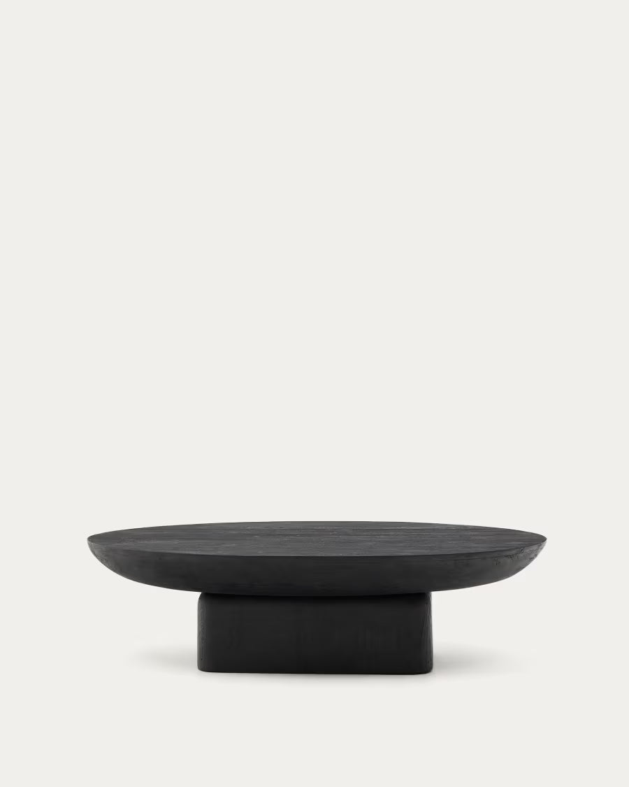 Ovak Coffee Table with black finish.