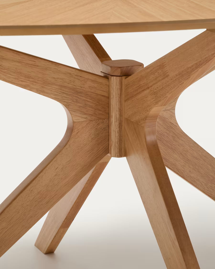 Naanim Table in Oak Veneer 180x110cm.