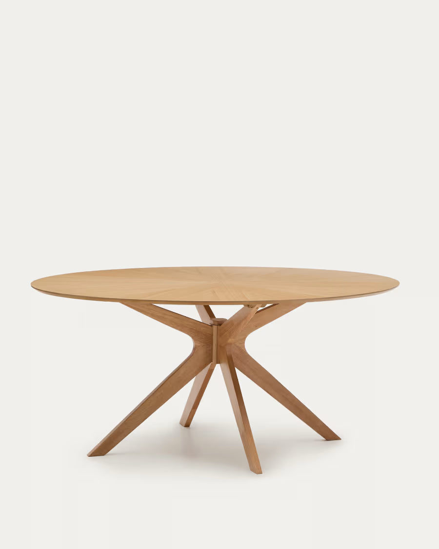 Naanim Table in Oak Veneer 180x110cm.