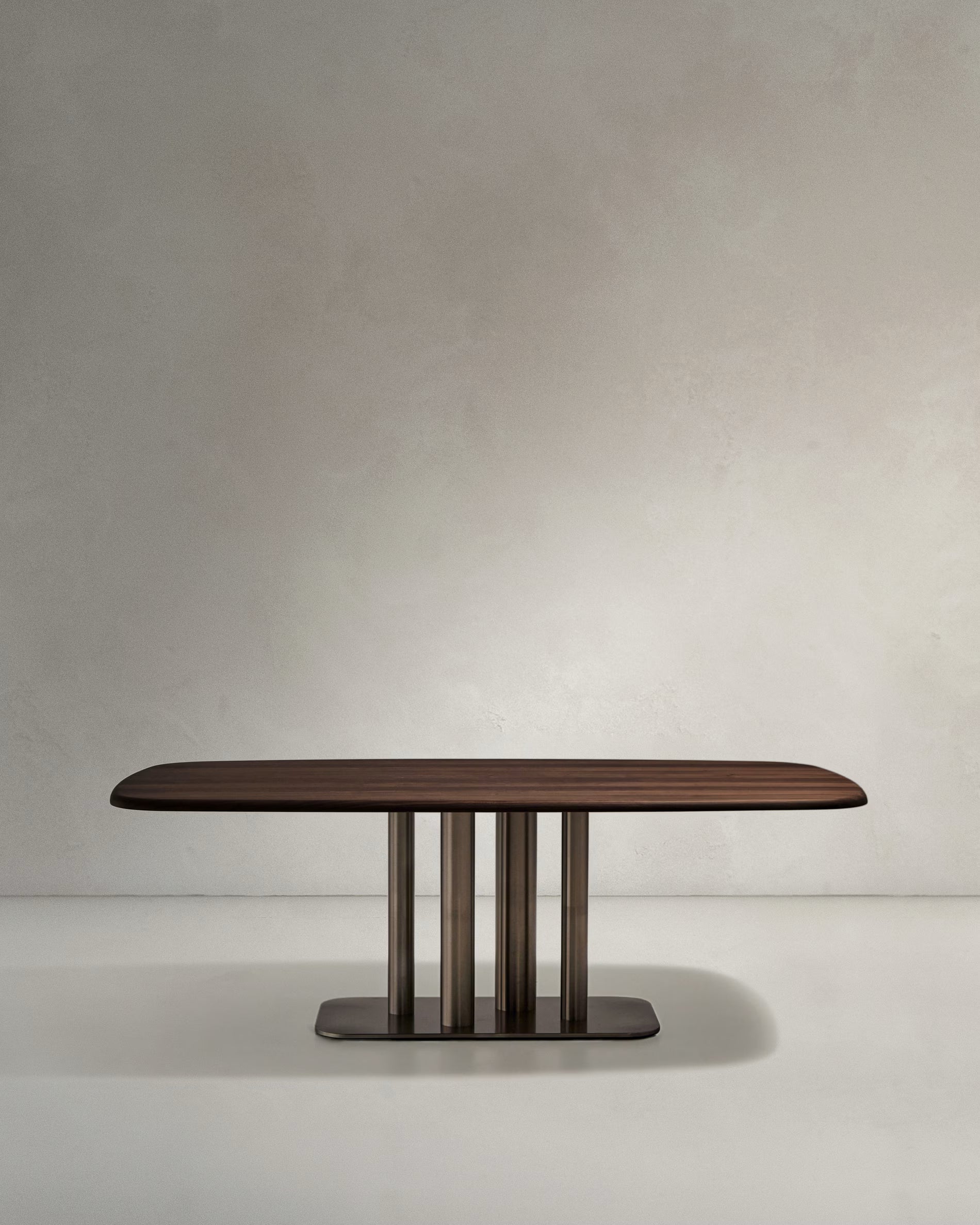 Melvar table made from walnut 180X100cm.