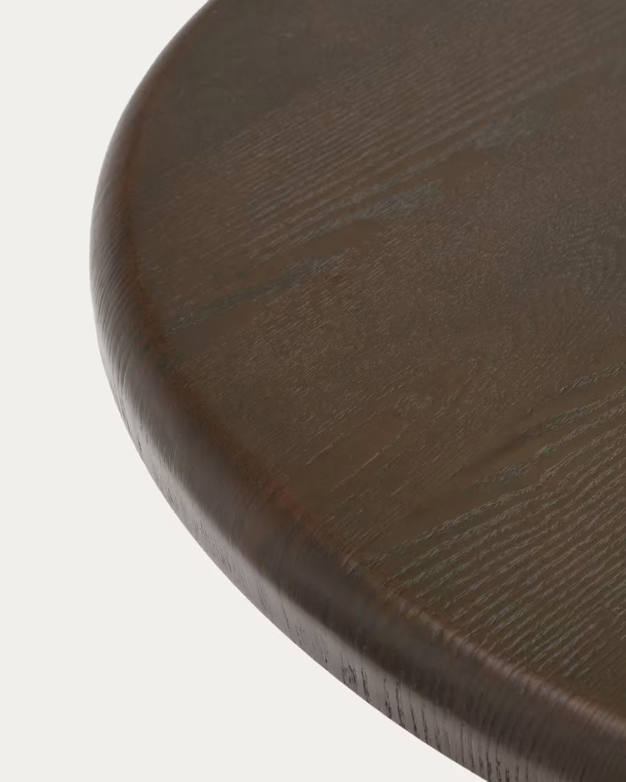 Mailen Oval Table in Ash Wood Veneer