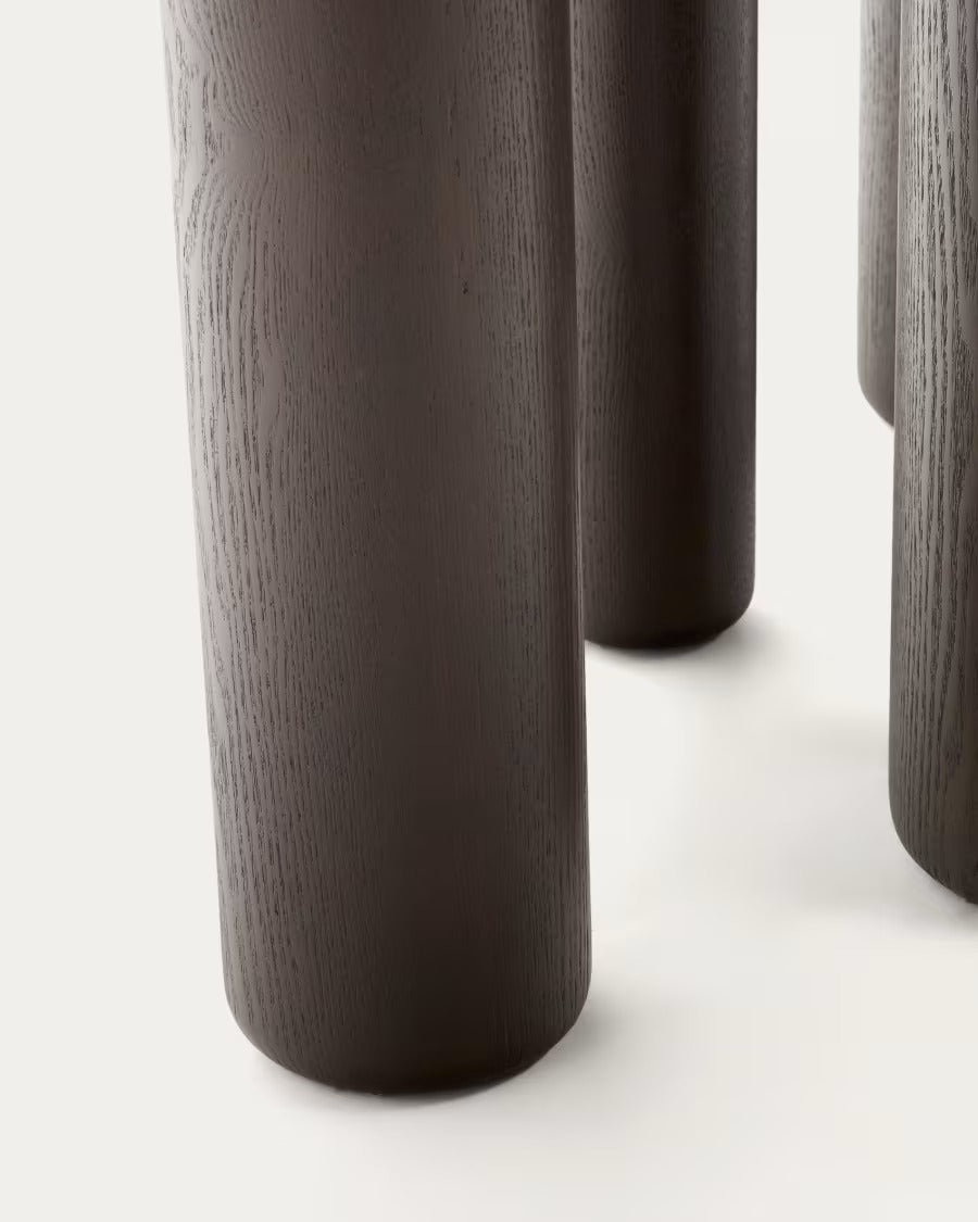 Mailen Oval Table in Ash Wood Veneer