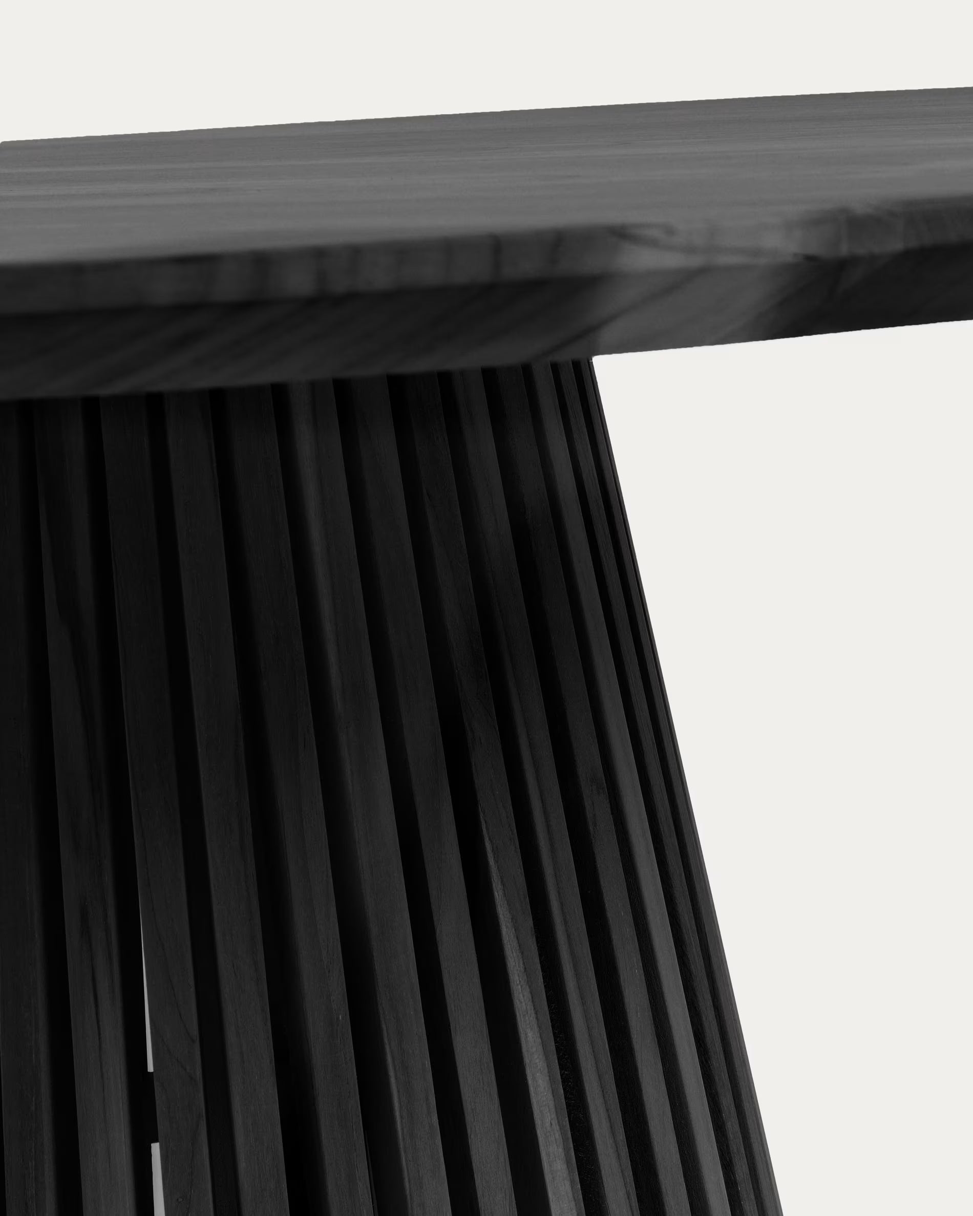 Jeanette round table in black, Ø 90 cm