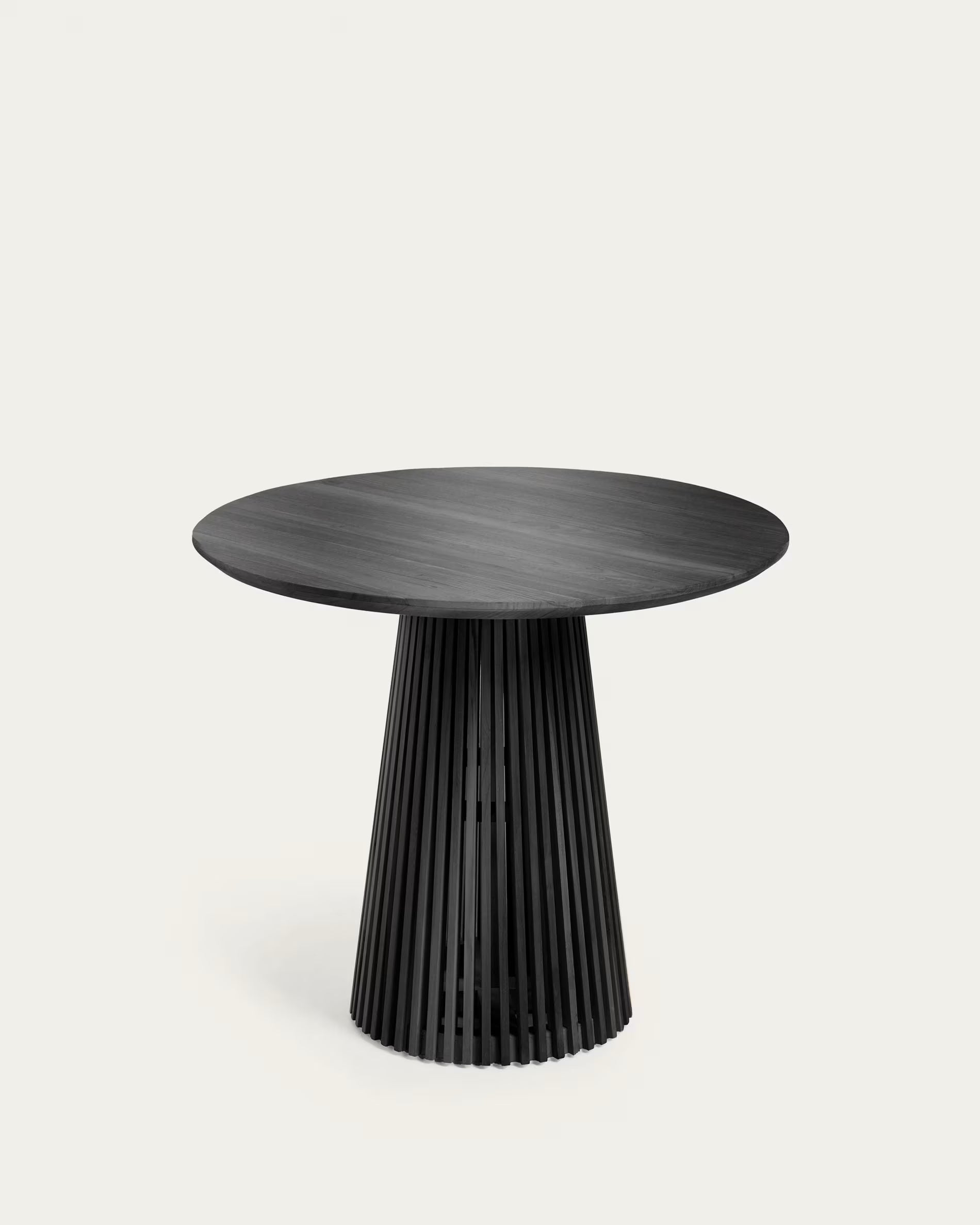 Jeanette round table in black, Ø 90 cm
