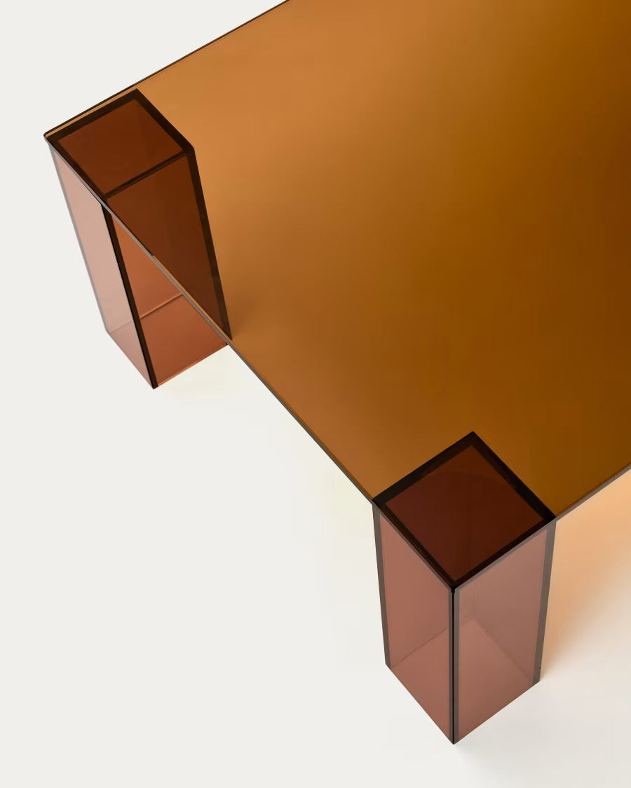 Adularia Coffee Table, Brown 140 x 60 cm