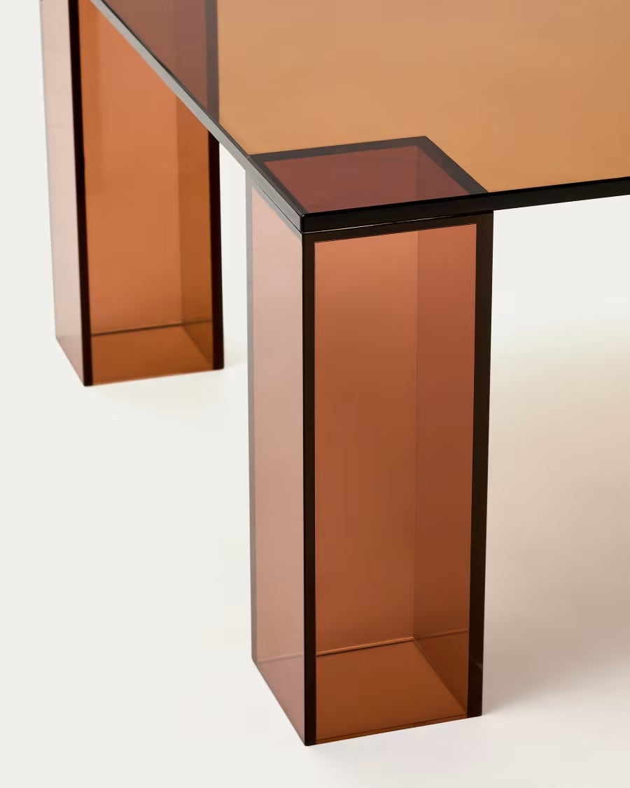 Adularia Coffee Table, Brown 140 x 60 cm