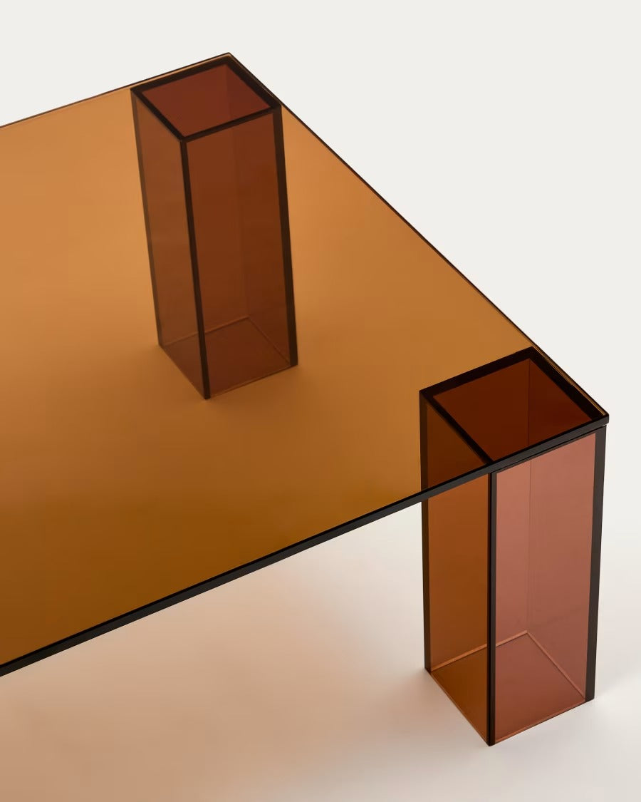 Adularia Coffee Table, Brown 140 x 60 cm