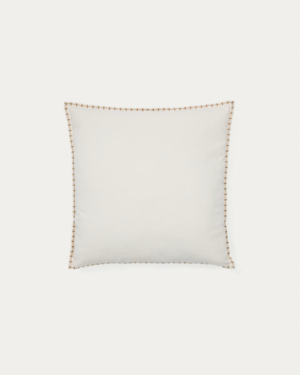 Rakira Beige Cotton Cushion