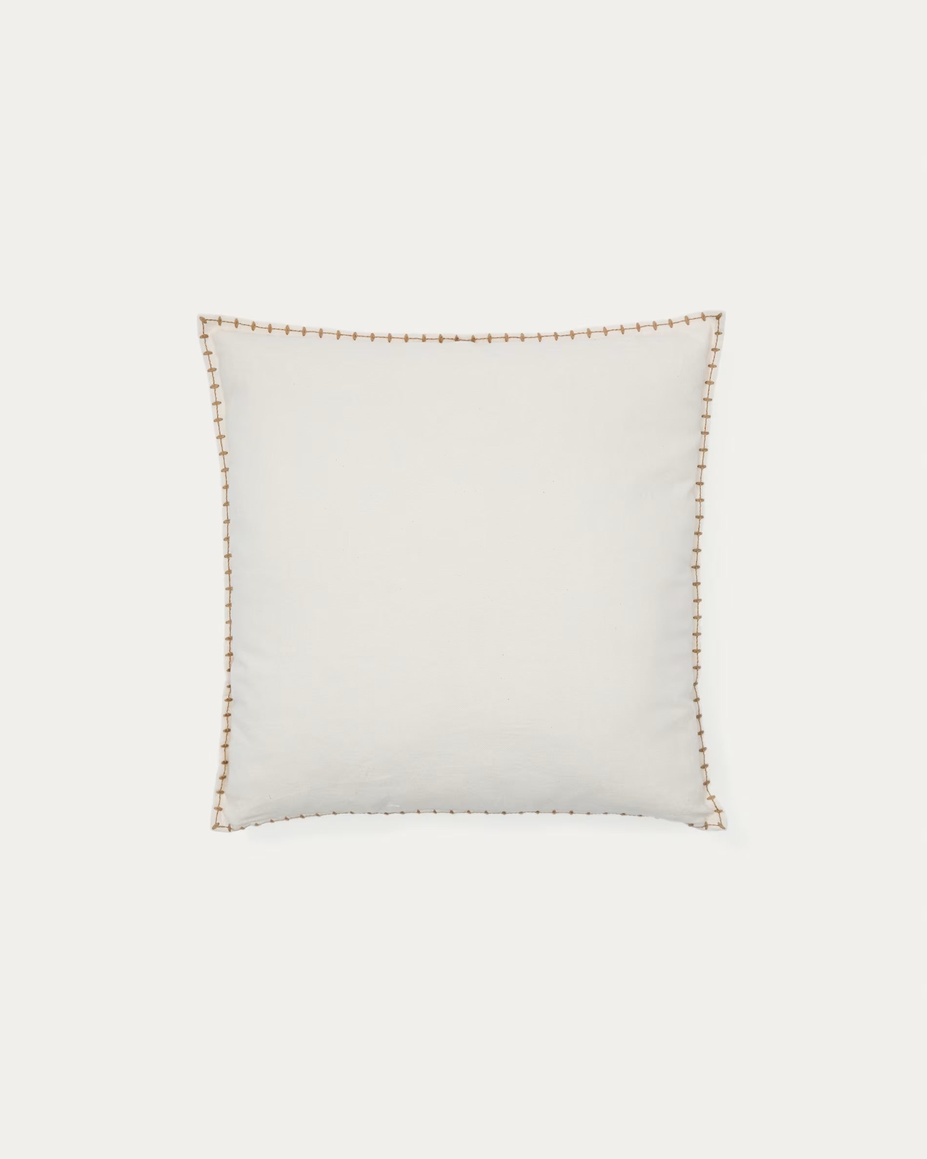 Rakira Beige Cotton Cushion