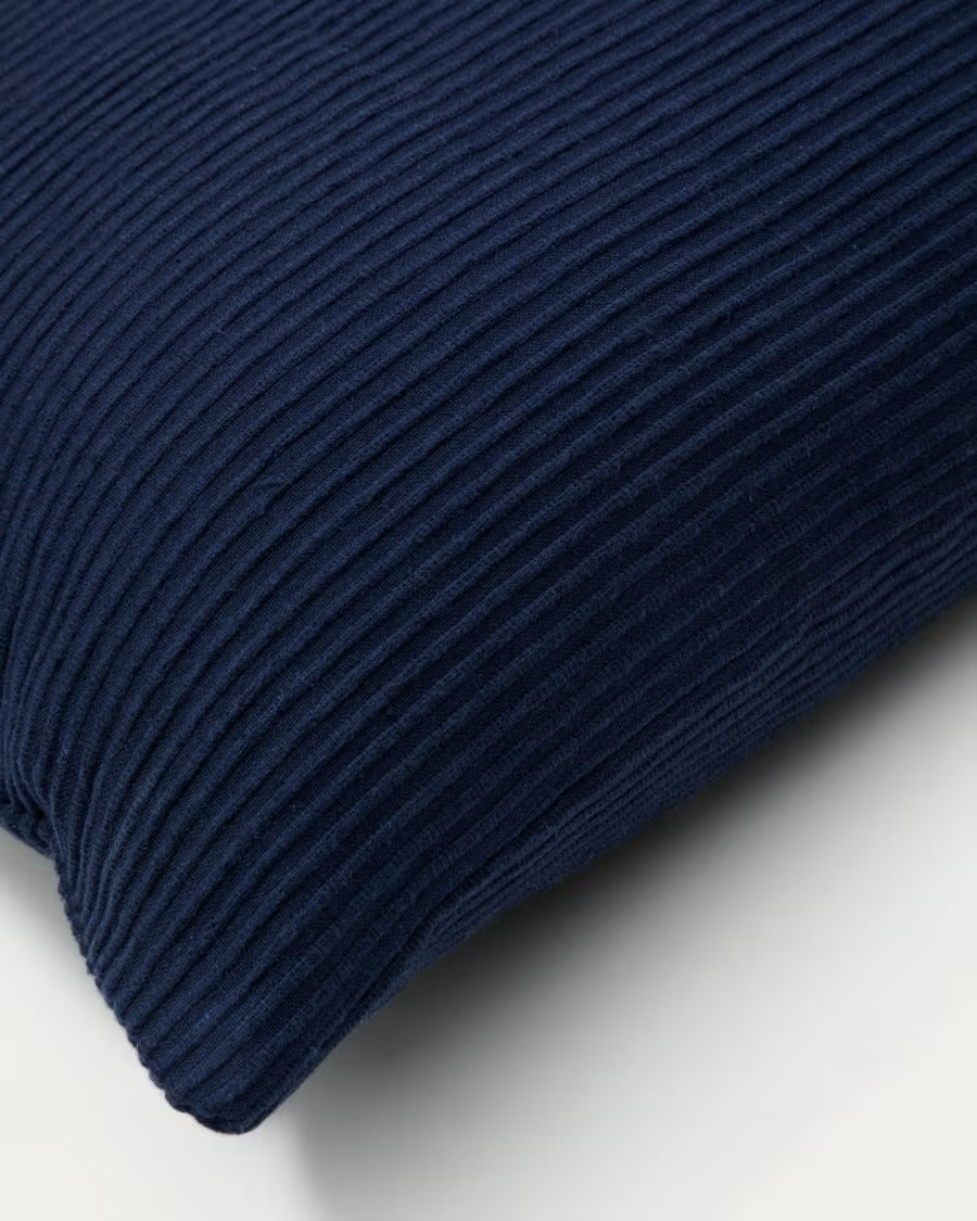 Minec Blue, 100% Linen Cushion cover