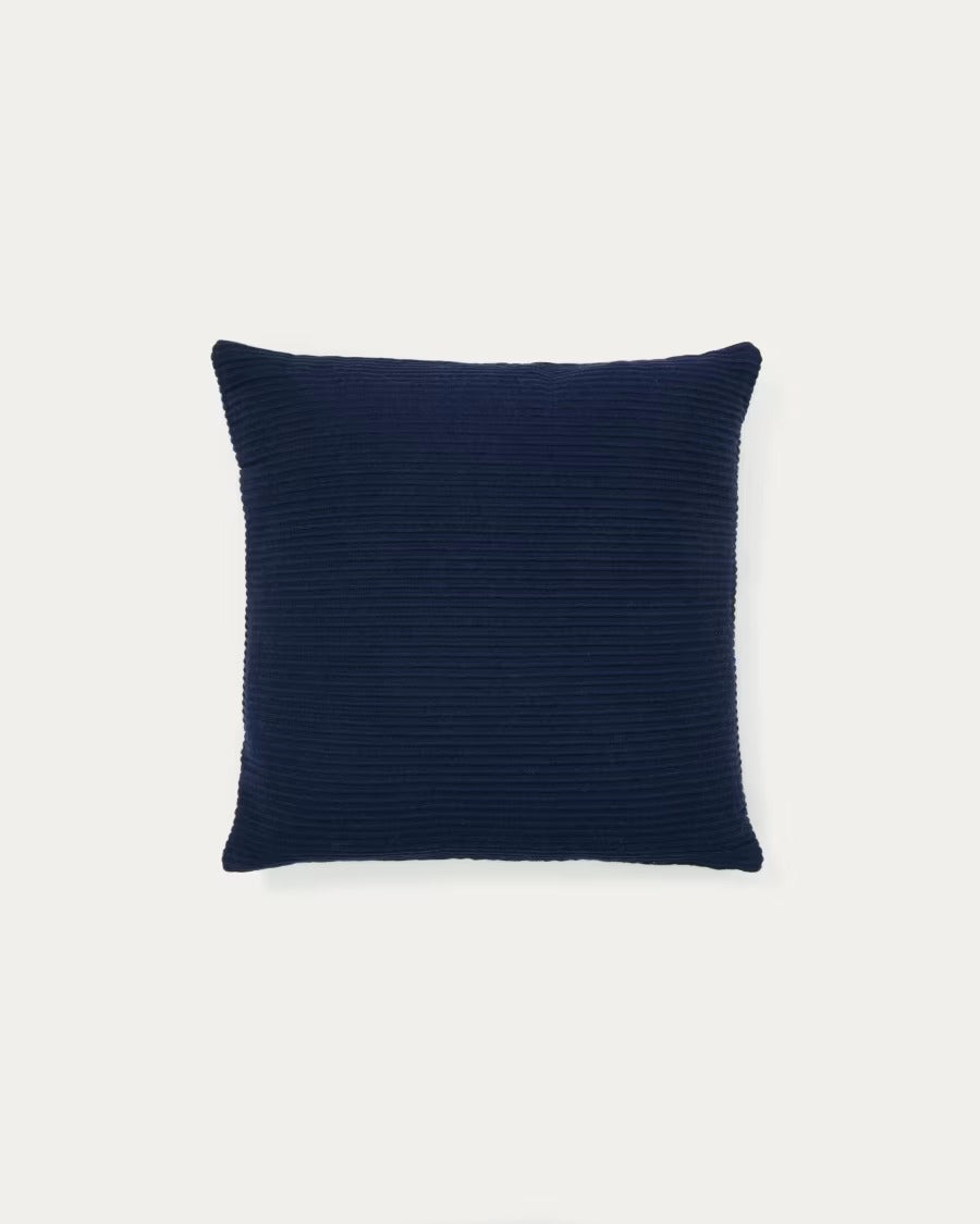 Minec Blue, 100% Linen Cushion cover