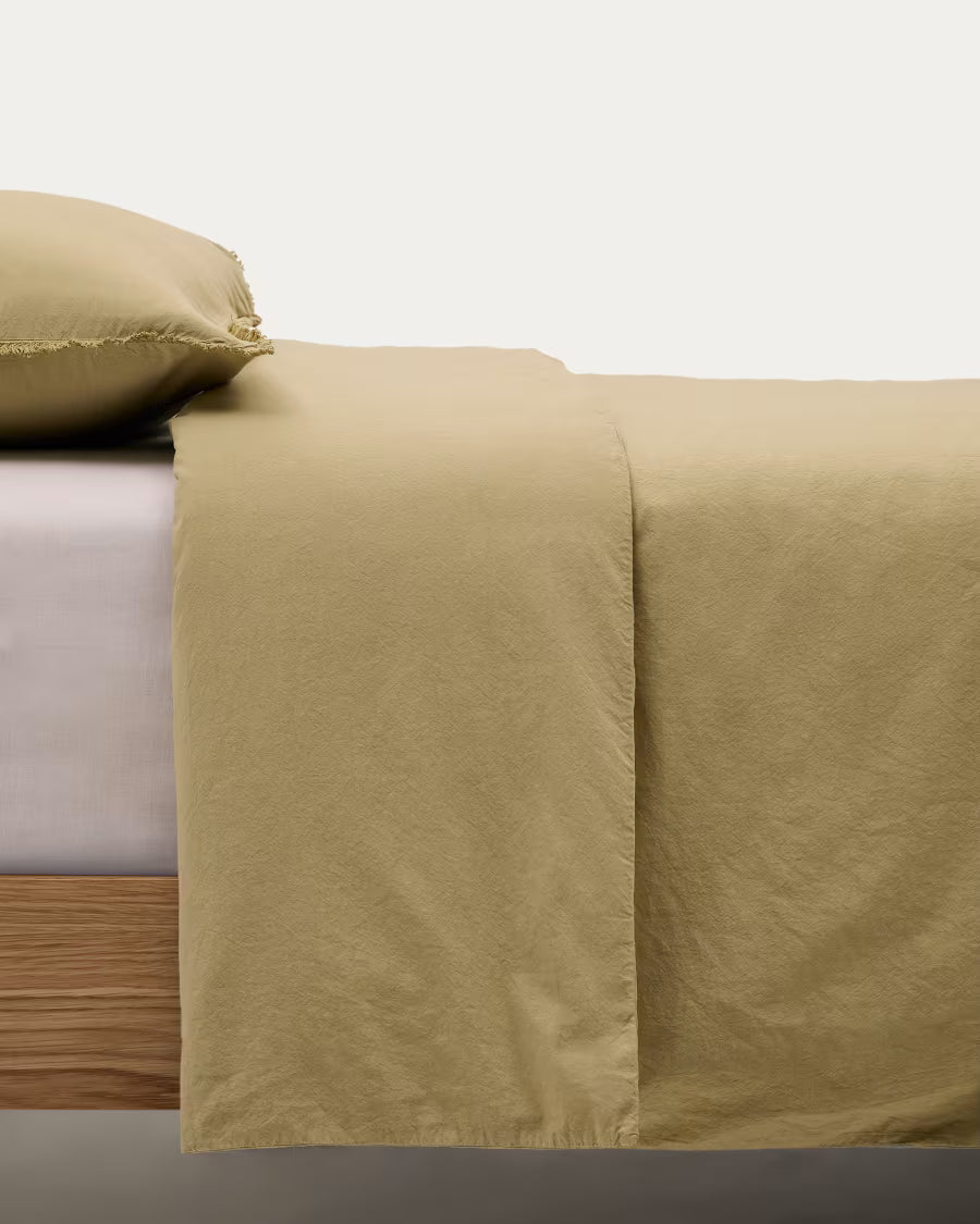 Sifinia green duvet cover and pillowcase set# 150 cm bed