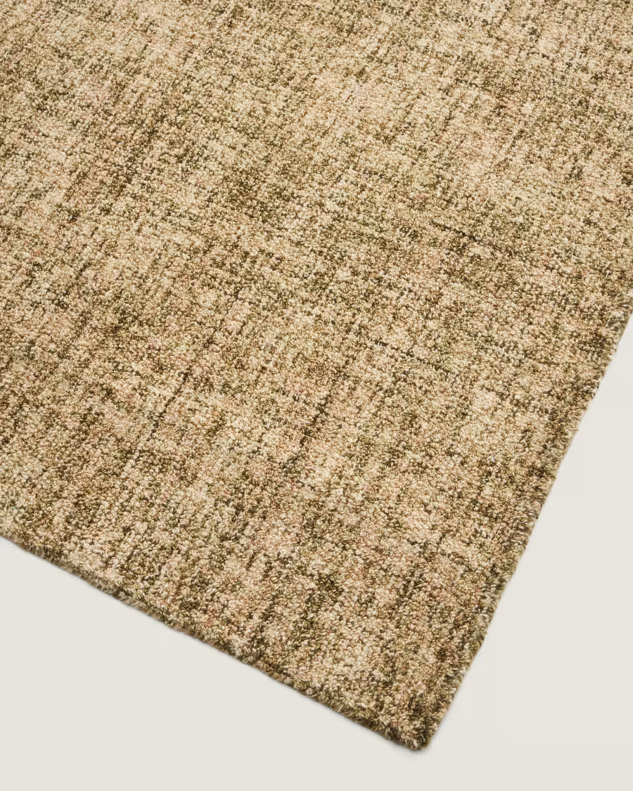 Zarn mini boucle effect wool blend rug 200 x 300cm.