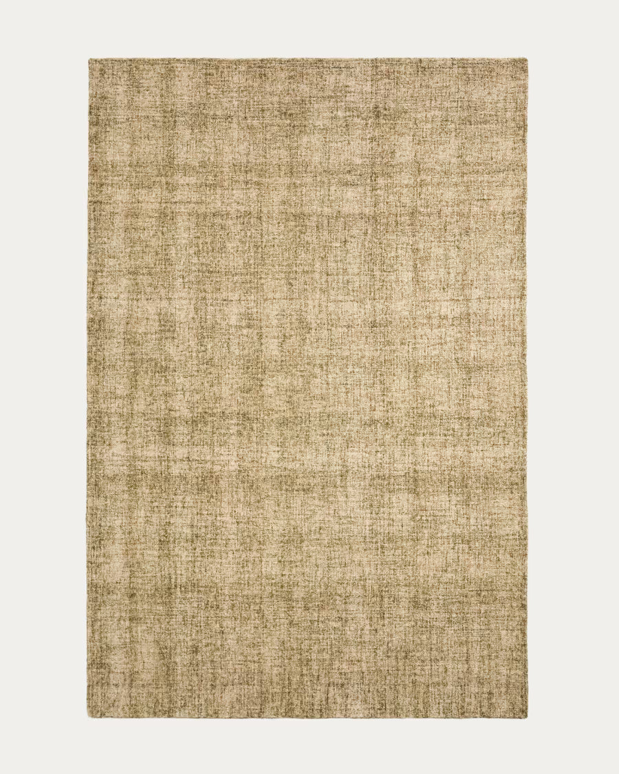 Zarn mini boucle effect wool blend rug 200 x 300cm.