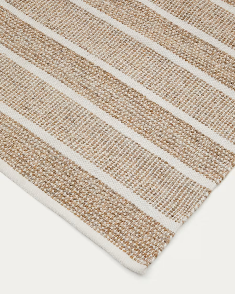 Desni beige rug 100% PET 200 x 300 cm