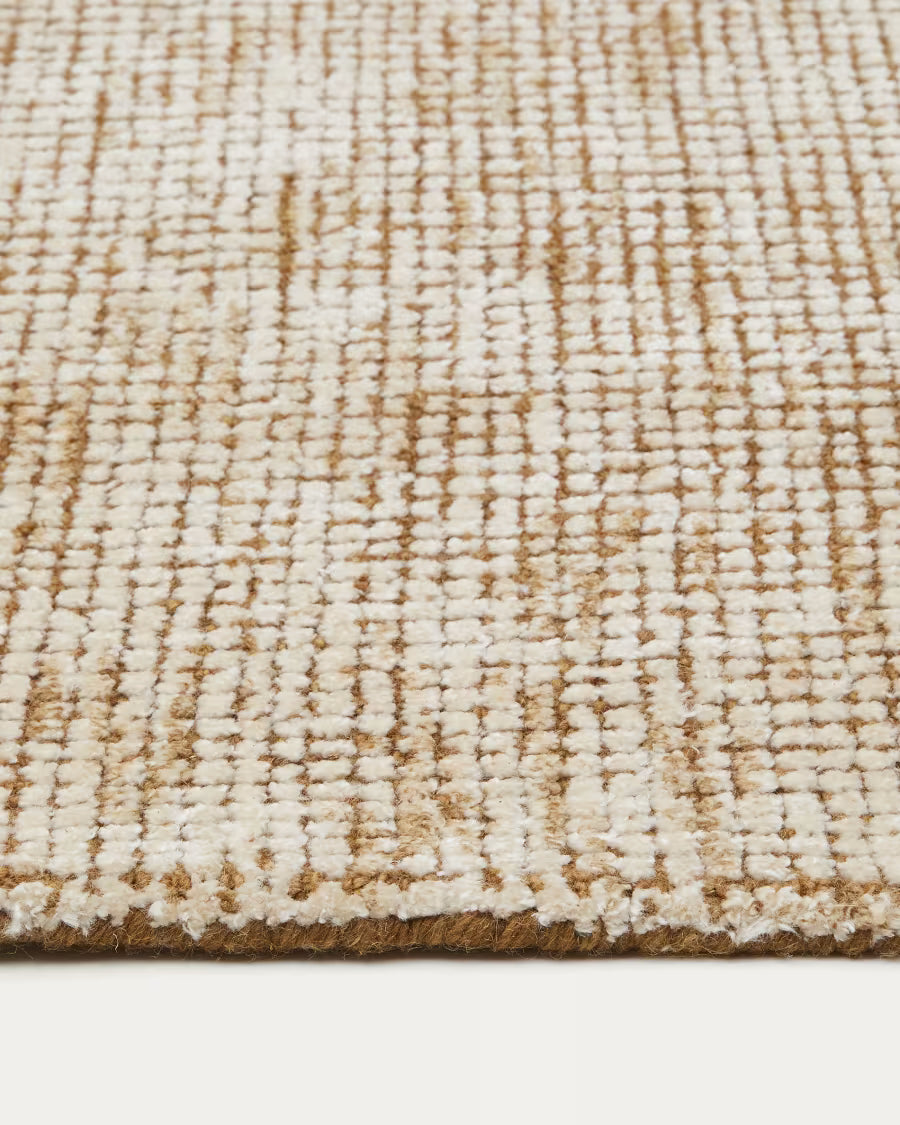 Susi green bamboo viscose rug 160 x 230 cm