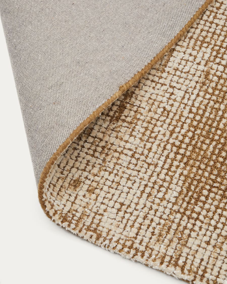 Susi viscose wool rug in green 200 x 300 cm