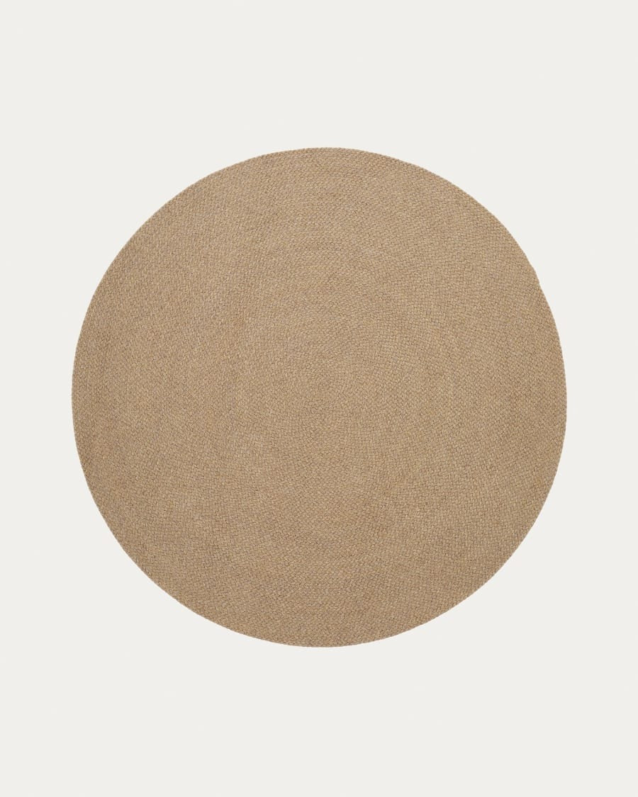 Despas Beige Round Rug