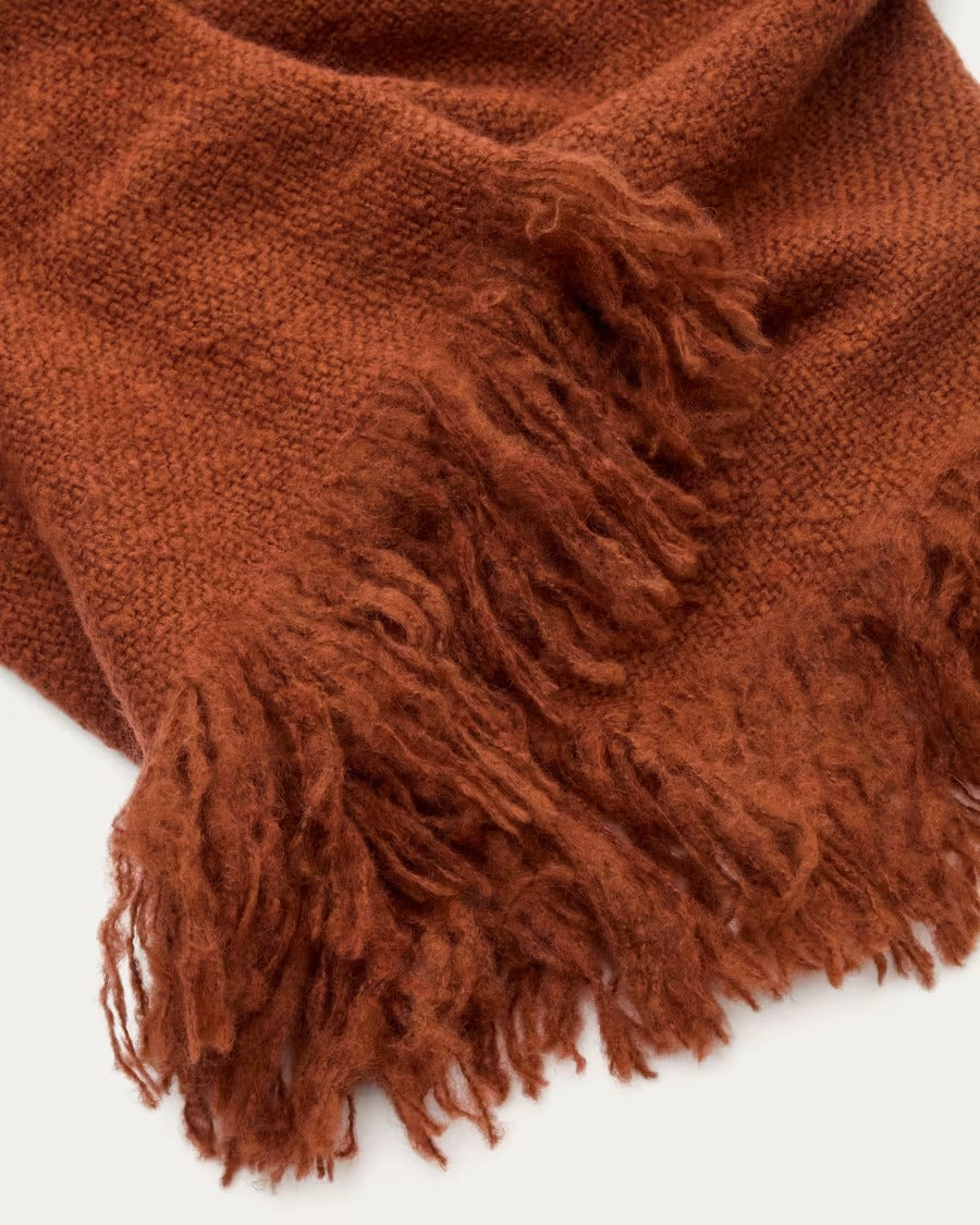 Salion Blanket in a Terracotta