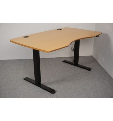 TABLES WITH LIFT - UP DOWN - ERGONOMIC - BEECH WOOD