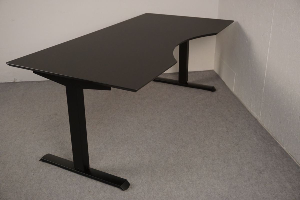 OFFICE DESK WITH  UP/DOWN FUNCTION - ERGONOMIC - GREY 160 CM LONG
