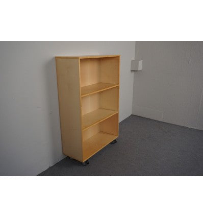 BOOK SHELVES  BEECH WOOD - 135X80CM